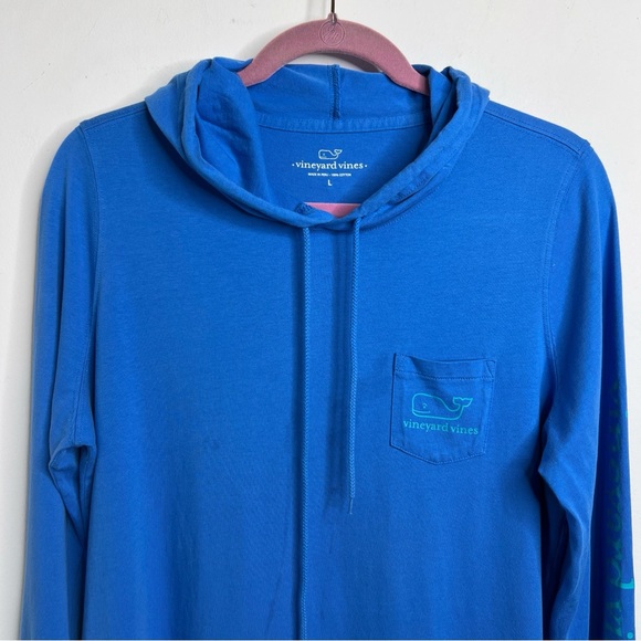 Vineyard Vines Hooded Whale Performance Dress Size L - Picture 3 of 13